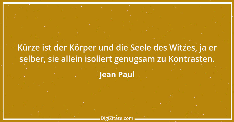 Zitat von Jean Paul 98