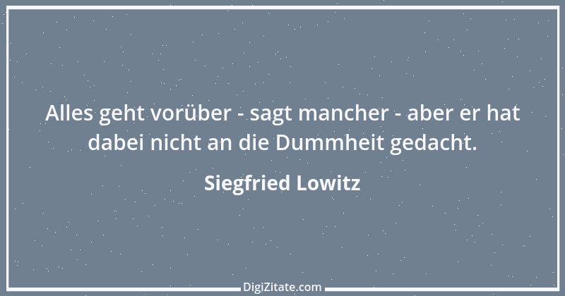 Zitat von Siegfried Lowitz 2