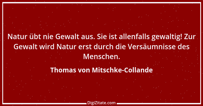 Zitat von Thomas von Mitschke-Collande 3