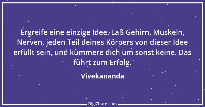 Zitat von Vivekananda 53