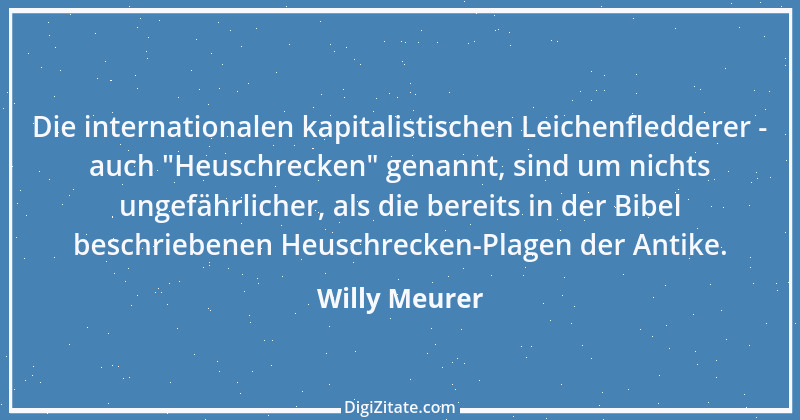 Zitat von Willy Meurer 1254