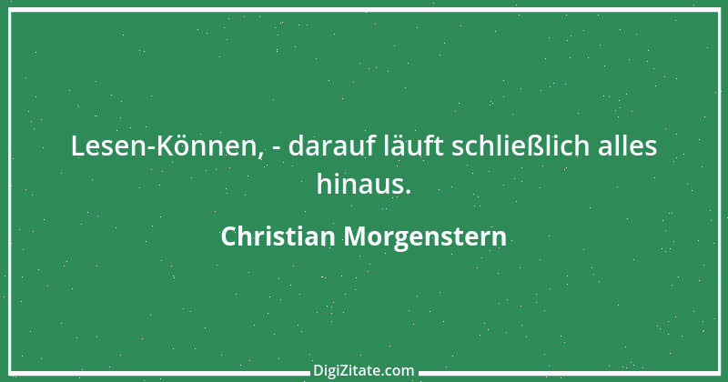 Zitat von Christian Morgenstern 477