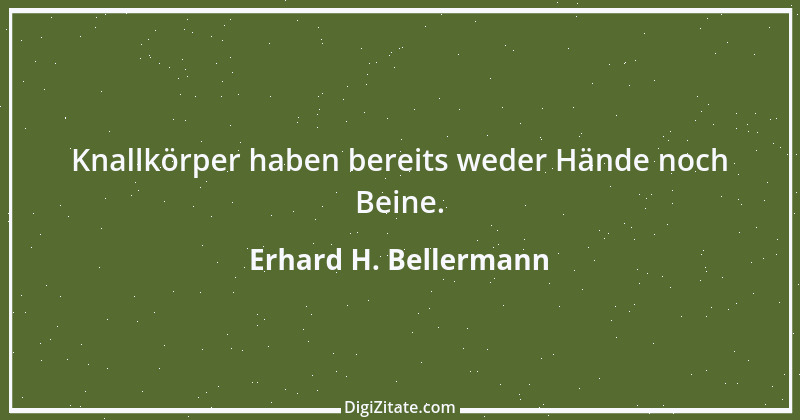 Zitat von Erhard H. Bellermann 468