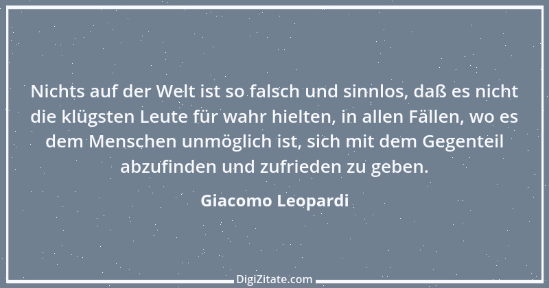 Zitat von Giacomo Leopardi 115