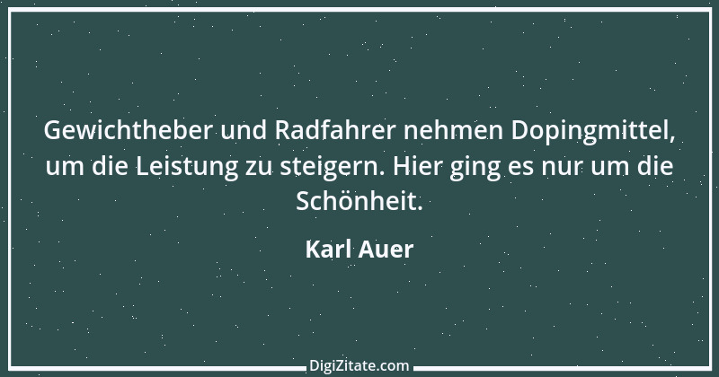 Zitat von Karl Auer 1