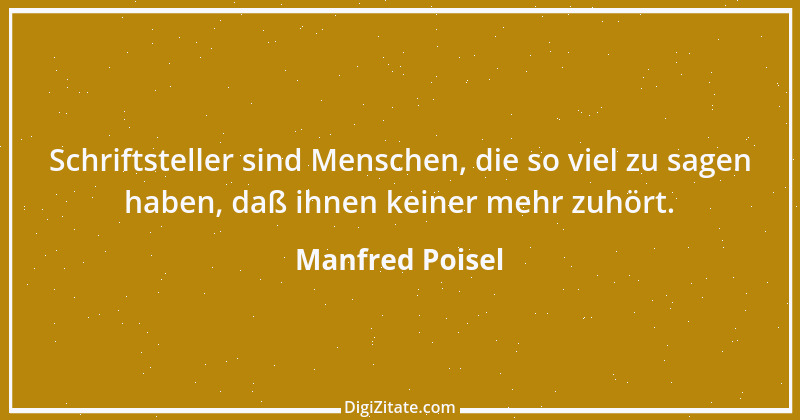 Zitat von Manfred Poisel 41