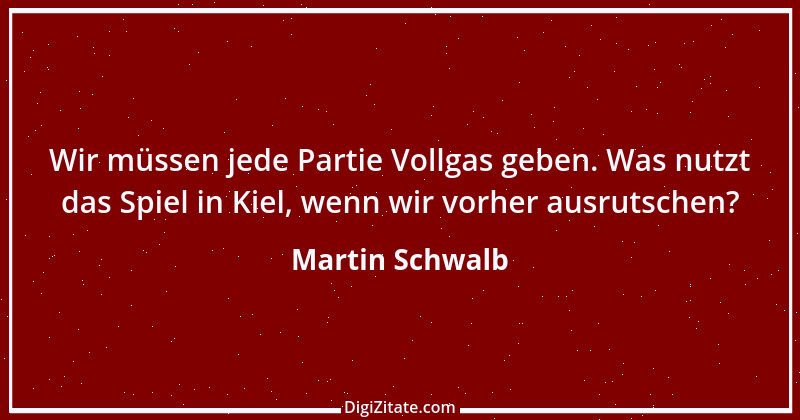 Zitat von Martin Schwalb 1