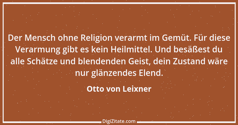 Zitat von Otto von Leixner 253