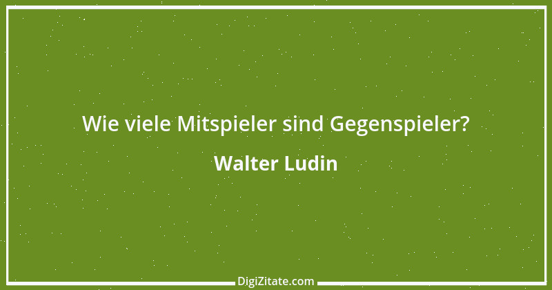 Zitat von Walter Ludin 456