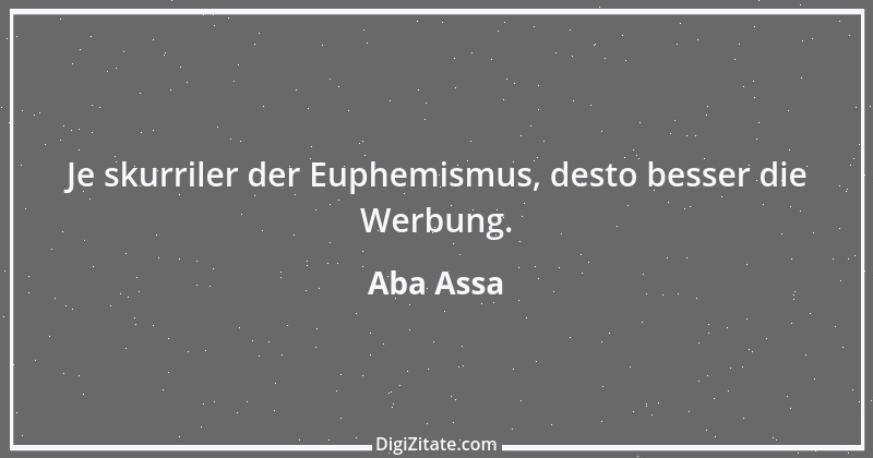 Zitat von Aba Assa 22