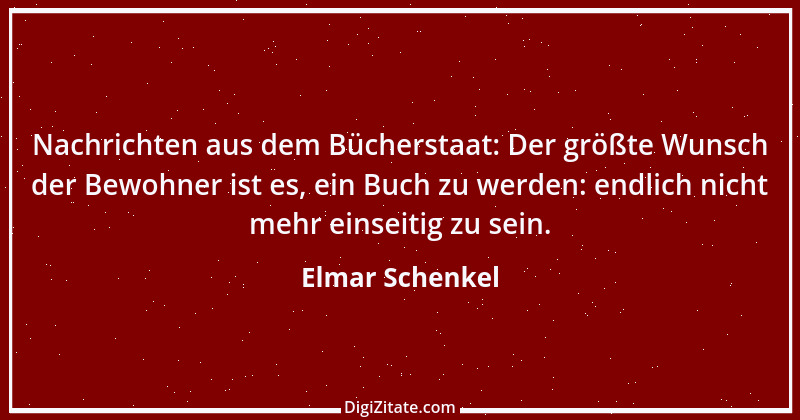 Zitat von Elmar Schenkel 168