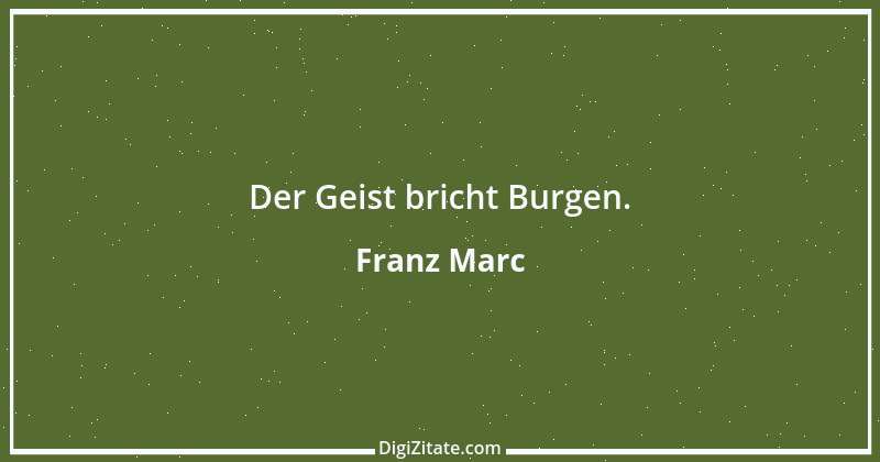 Zitat von Franz Marc 12