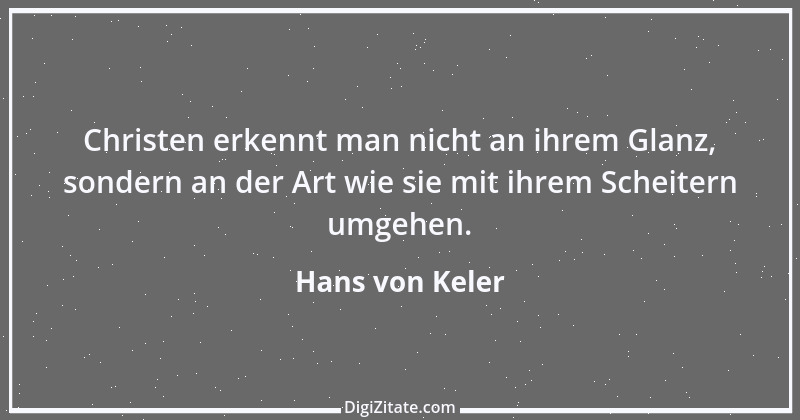 Zitat von Hans von Keler 2