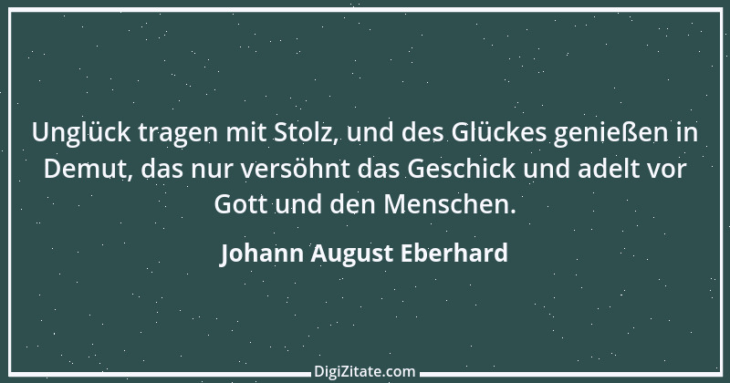 Zitat von Johann August Eberhard 3