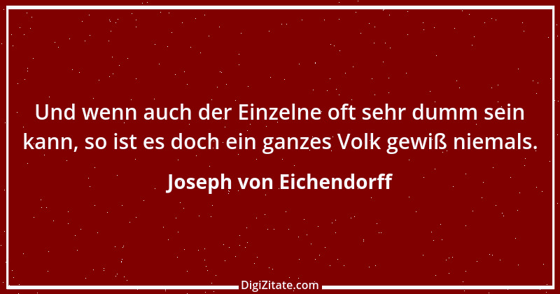 Zitat von Joseph von Eichendorff 50