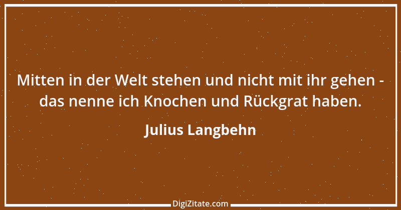 Zitat von Julius Langbehn 66