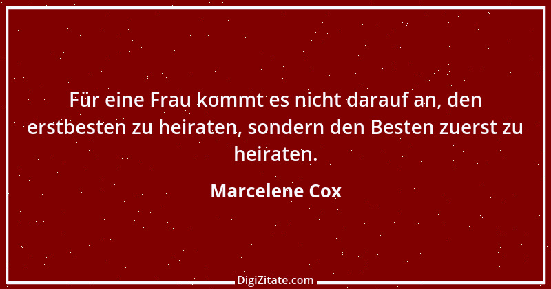 Zitat von Marcelene Cox 1