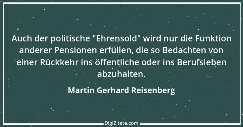 Zitat von Martin Gerhard Reisenberg 2270