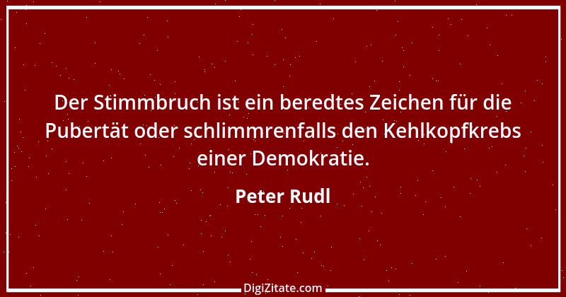 Zitat von Peter Rudl 229