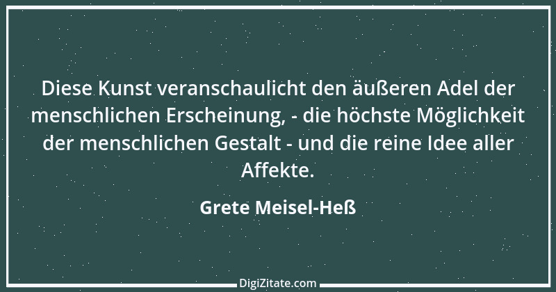 Zitat von Grete Meisel-Heß 1