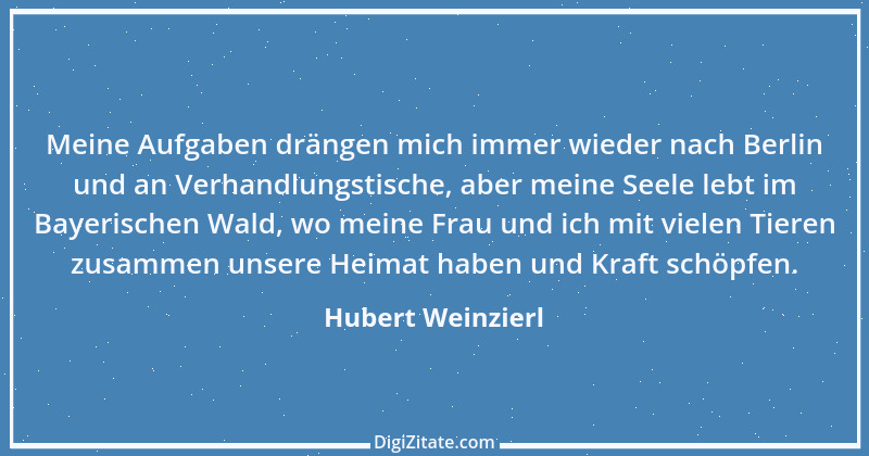 Zitat von Hubert Weinzierl 12