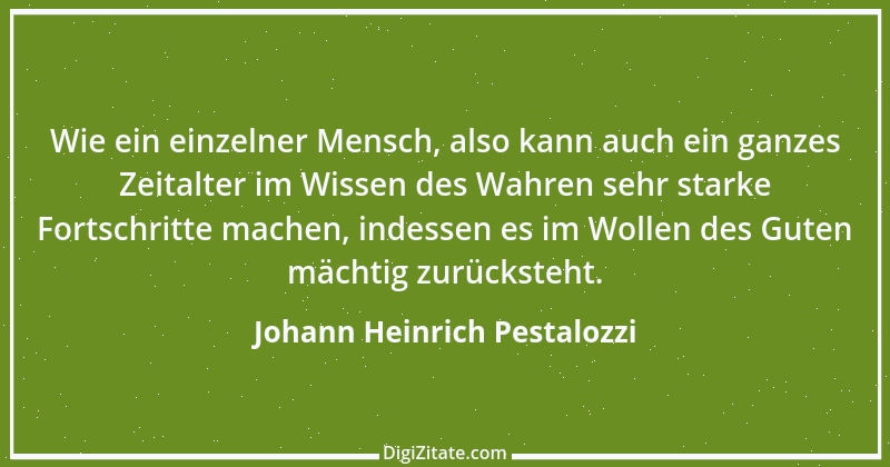 Zitat von Johann Heinrich Pestalozzi 220