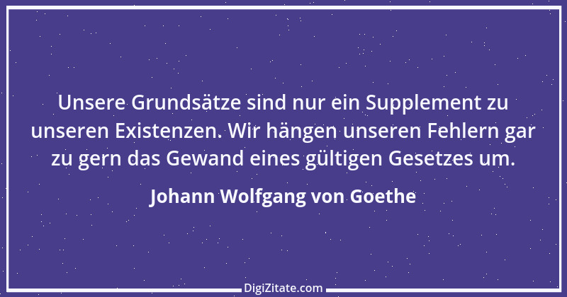 Zitat von Johann Wolfgang von Goethe 749