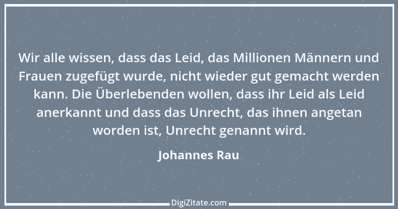 Zitat von Johannes Rau 32