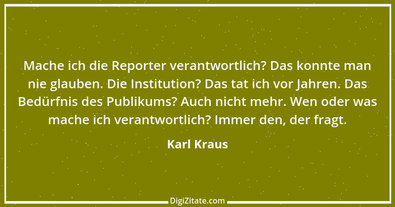 Zitat von Karl Kraus 508