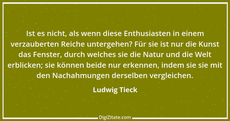 Zitat von Ludwig Tieck 3