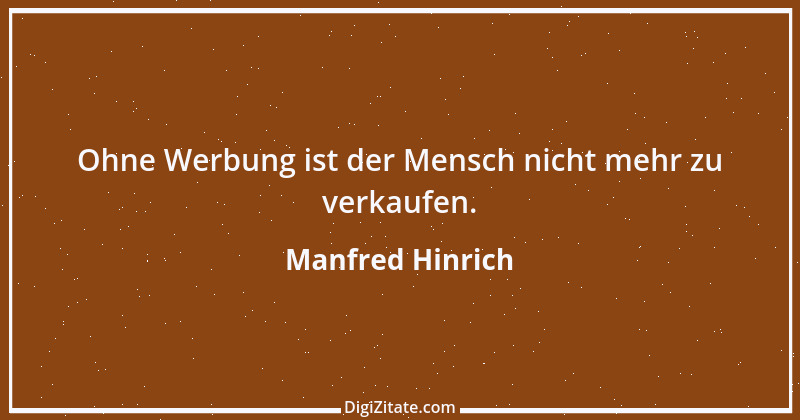 Zitat von Manfred Hinrich 1923