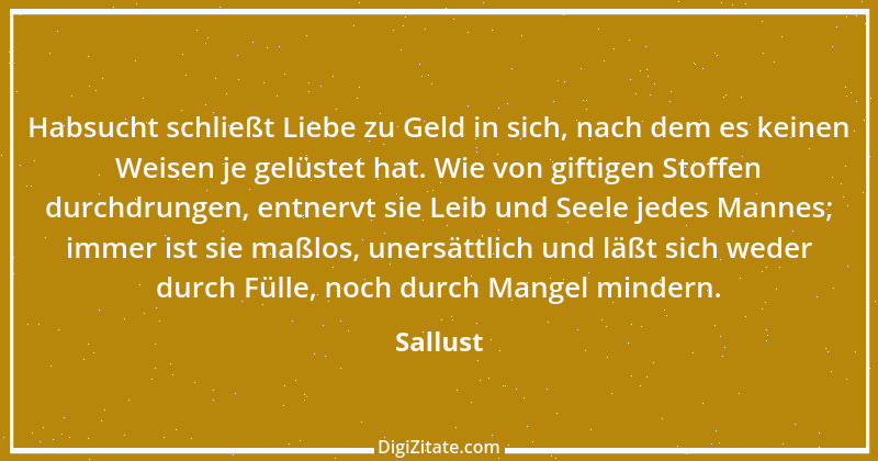 Zitat von Sallust 24