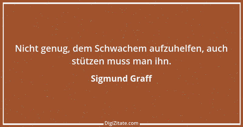 Zitat von Sigmund Graff 55