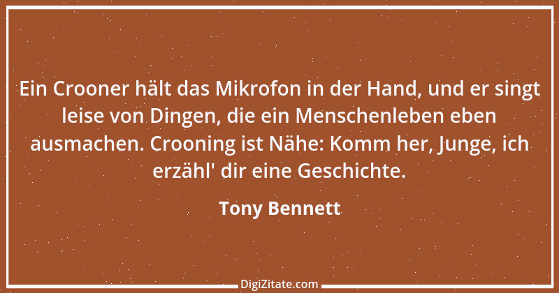 Zitat von Tony Bennett 2