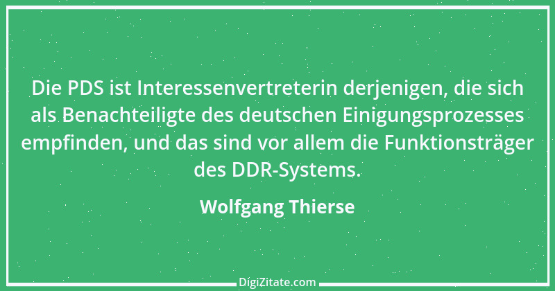 Zitat von Wolfgang Thierse 2