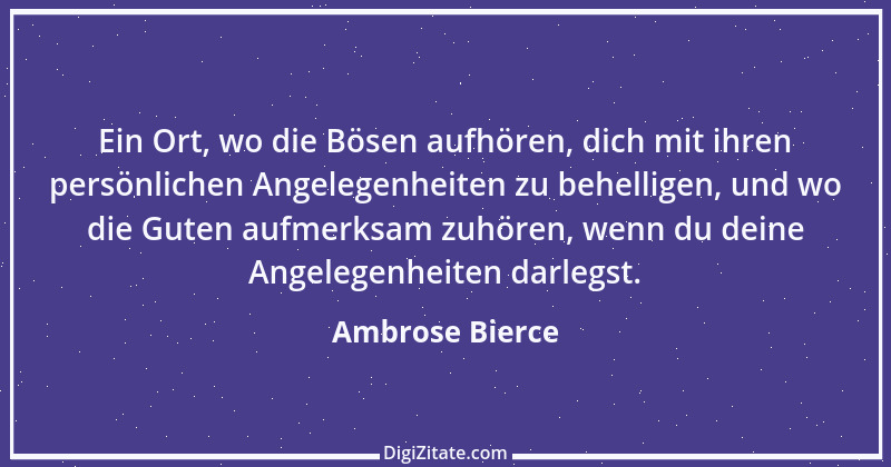 Zitat von Ambrose Bierce 186