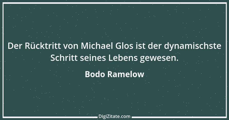 Zitat von Bodo Ramelow 1