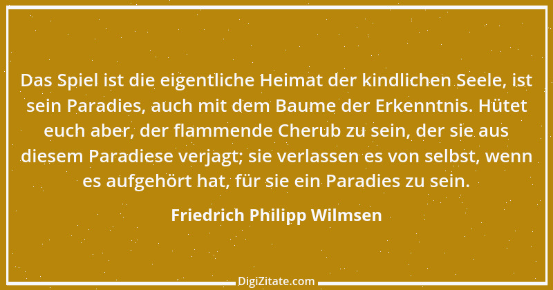 Zitat von Friedrich Philipp Wilmsen 1