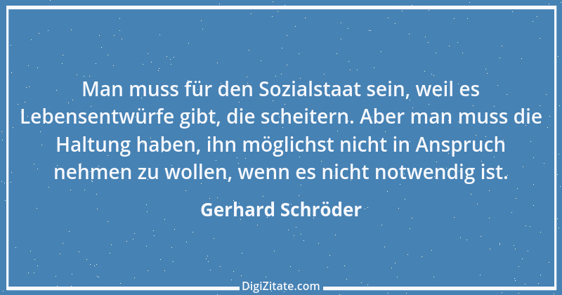 Zitat von Gerhard Schröder 79