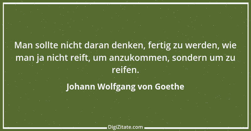 Zitat von Johann Wolfgang von Goethe 1956