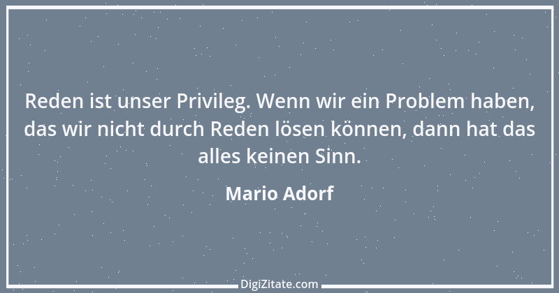 Zitat von Mario Adorf 13