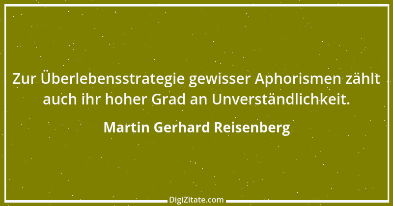 Zitat von Martin Gerhard Reisenberg 2271