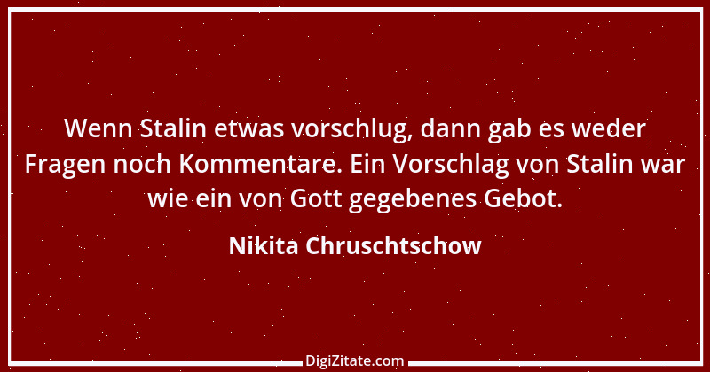 Zitat von Nikita Chruschtschow 6