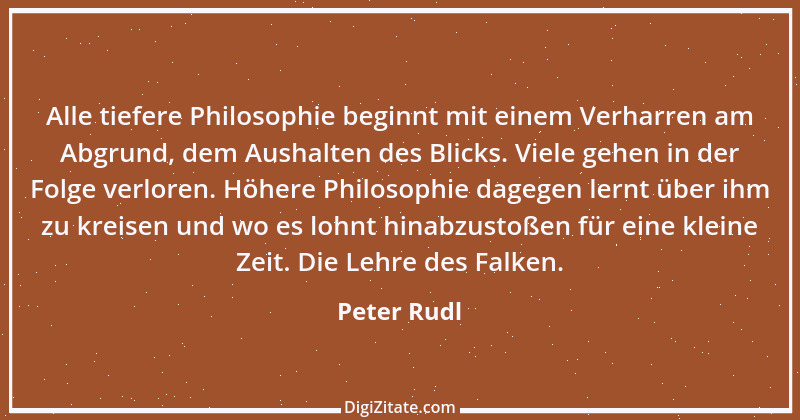 Zitat von Peter Rudl 230