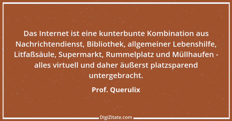 Zitat von Prof. Querulix 248