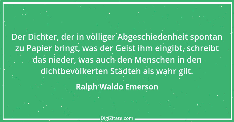 Zitat von Ralph Waldo Emerson 1