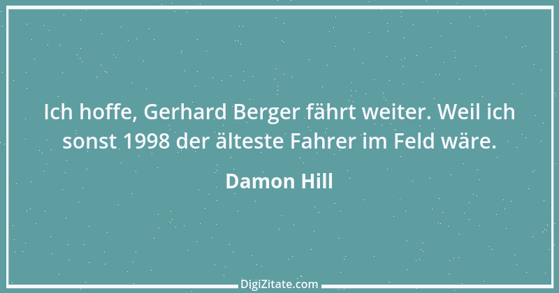 Zitat von Damon Hill 2