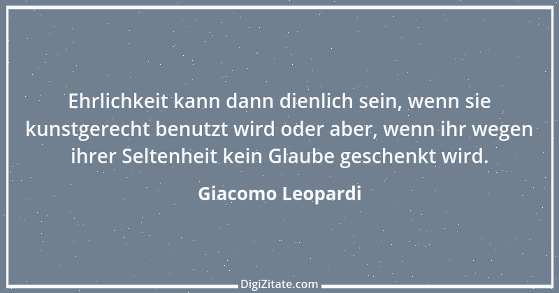 Zitat von Giacomo Leopardi 118