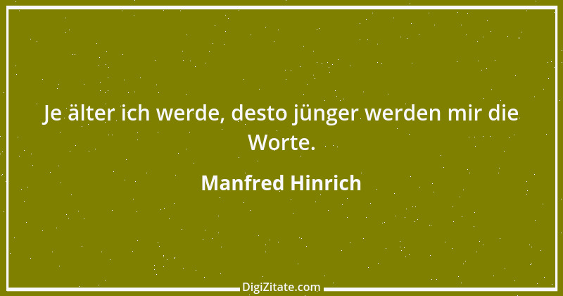 Zitat von Manfred Hinrich 3131