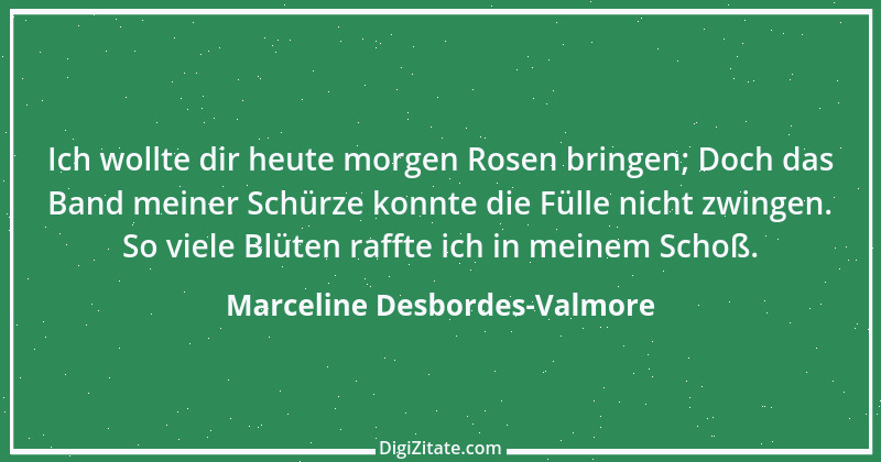 Zitat von Marceline Desbordes-Valmore 2